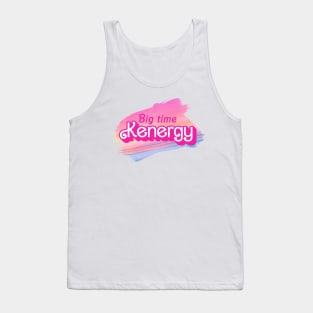 Big Time Kenergy Brush - Retro Pink X Tank Top